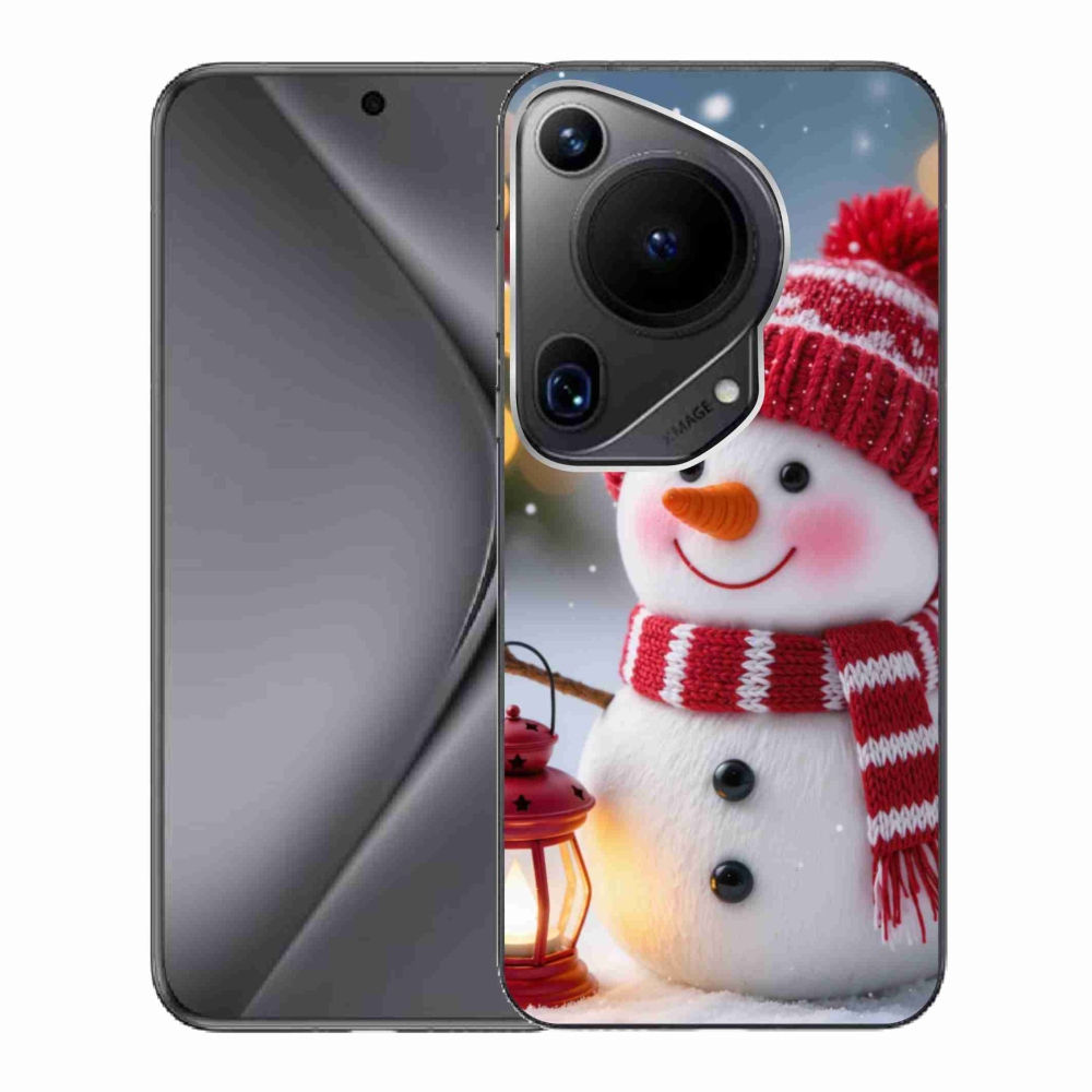 Gelový kryt mmCase na Huawei Pura 70 Ultra - sněhulák 2