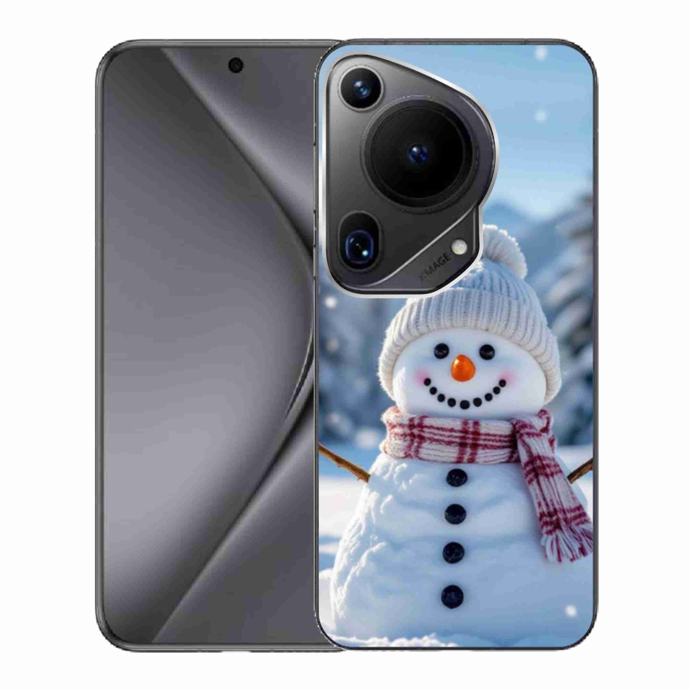 Gelový kryt mmCase na Huawei Pura 70 Ultra - sněhulák 3