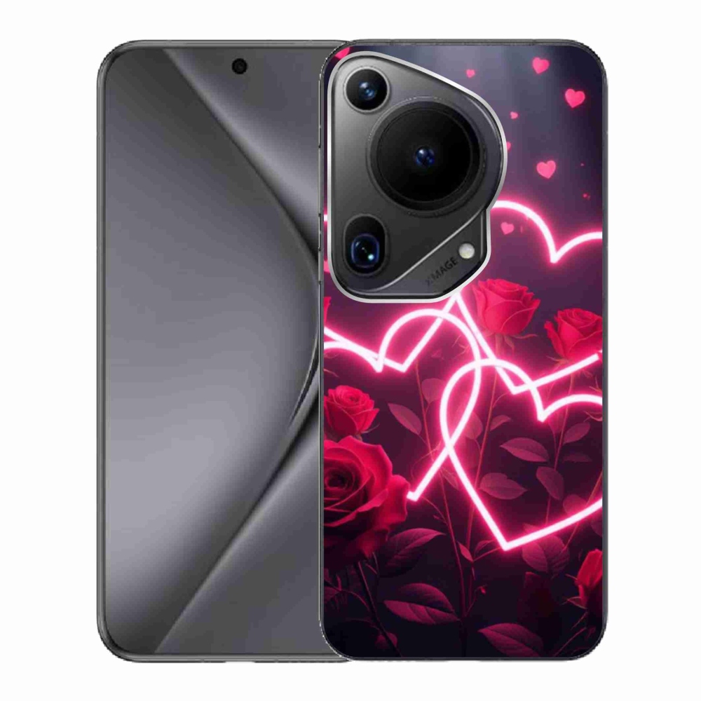 Gelový kryt mmCase na Huawei Pura 70 Ultra - srdce lásky