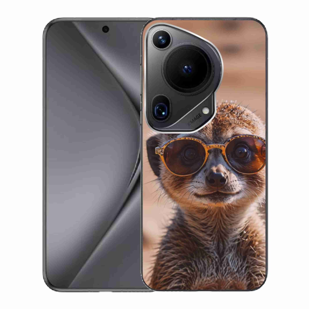 Gelový kryt mmCase na Huawei Pura 70 Ultra - stylová surikata