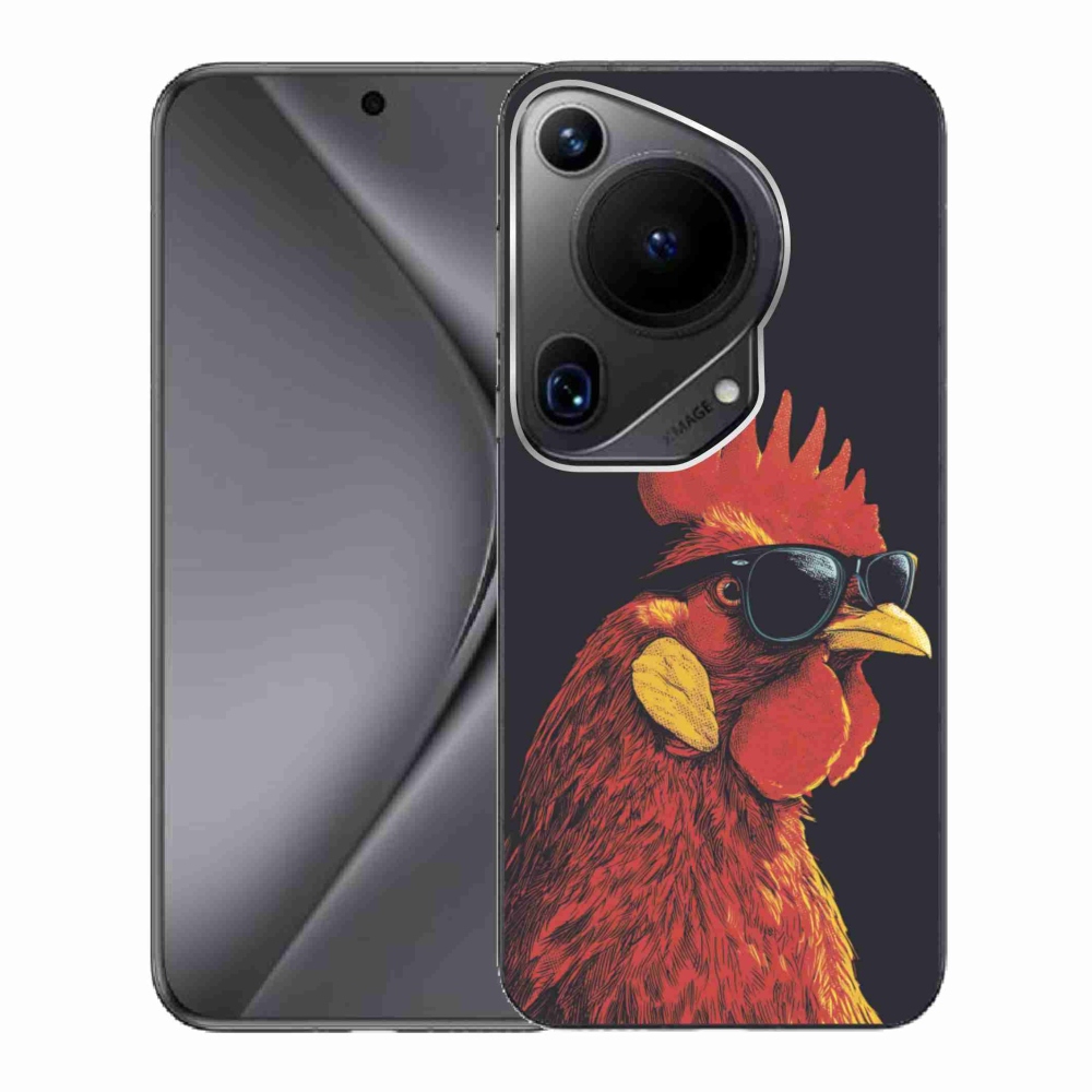 Gelový kryt mmCase na Huawei Pura 70 Ultra - stylový kohout