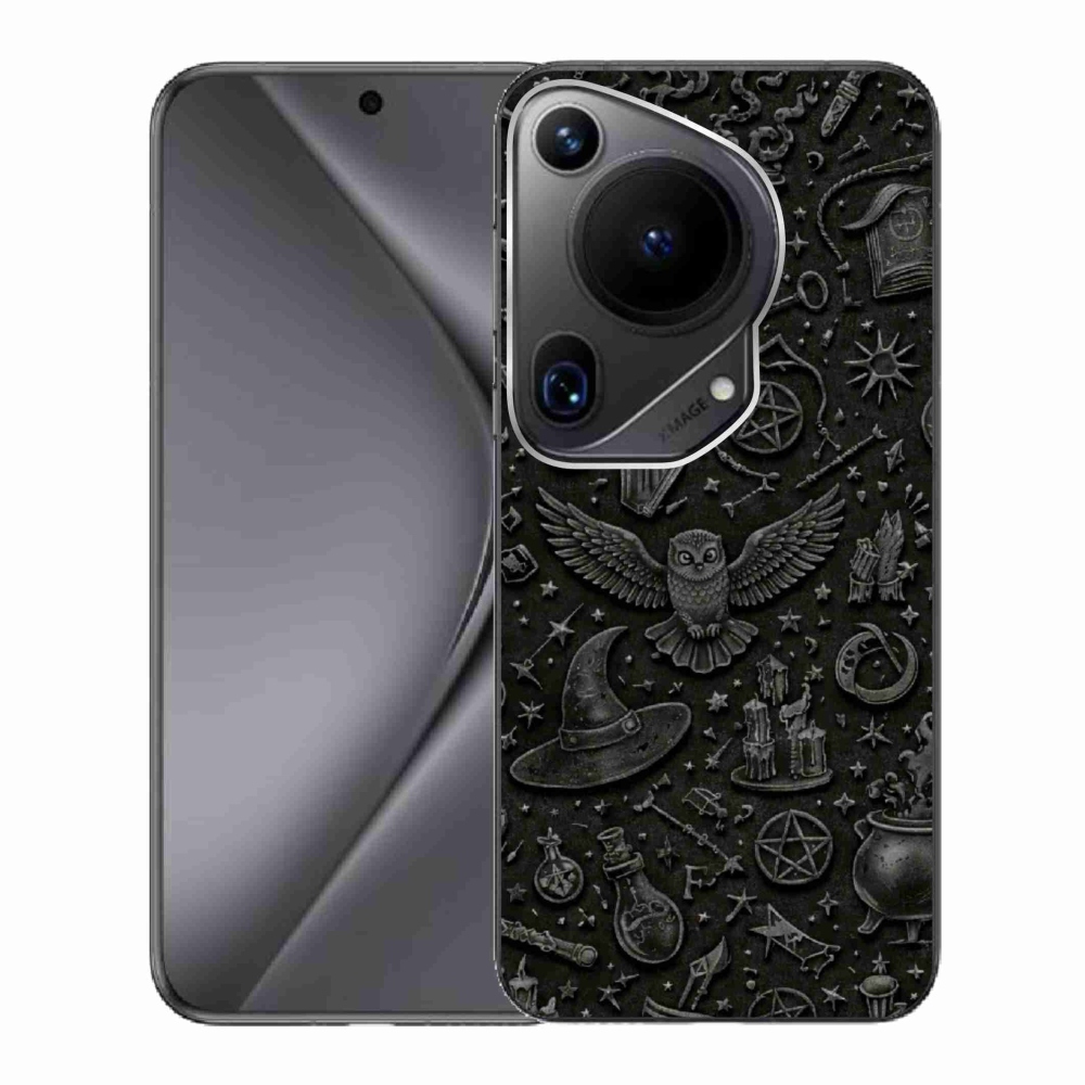 Gelový kryt mmCase na Huawei Pura 70 Ultra - tmavý magický svět