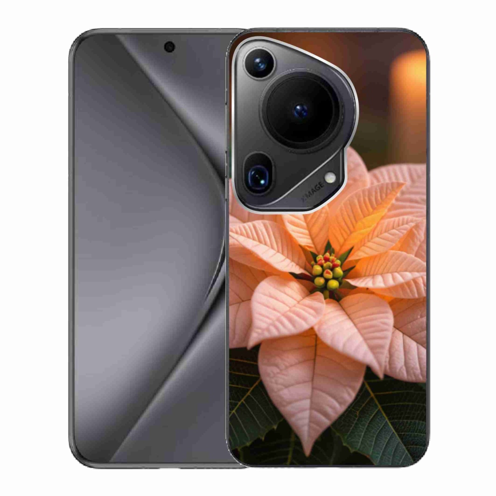 Gelový kryt mmCase na Huawei Pura 70 Ultra - vánoční hvězda