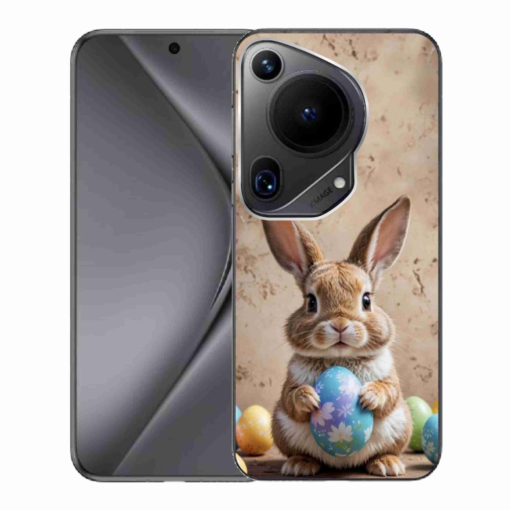 Gelový kryt mmCase na Huawei Pura 70 Ultra - velikonoční králíček