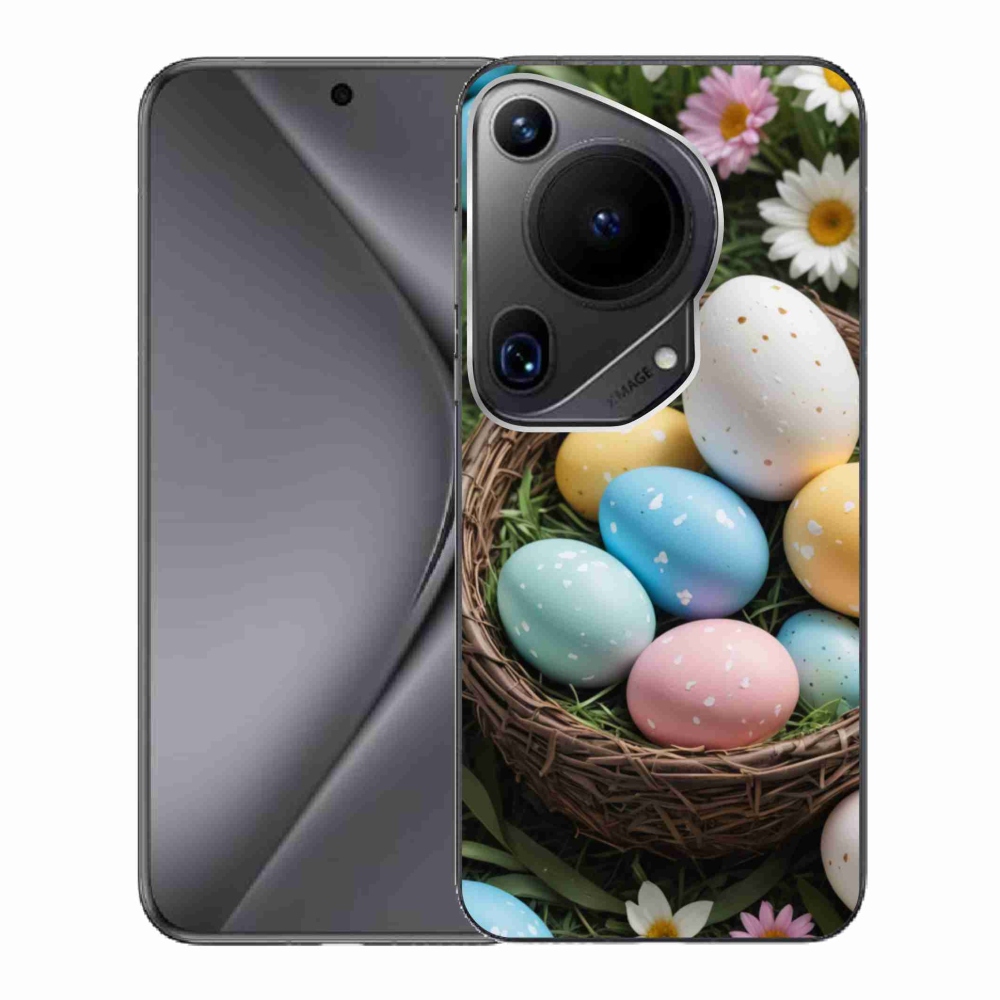 Gelový kryt mmCase na Huawei Pura 70 Ultra - velikonoční vajíčka 2