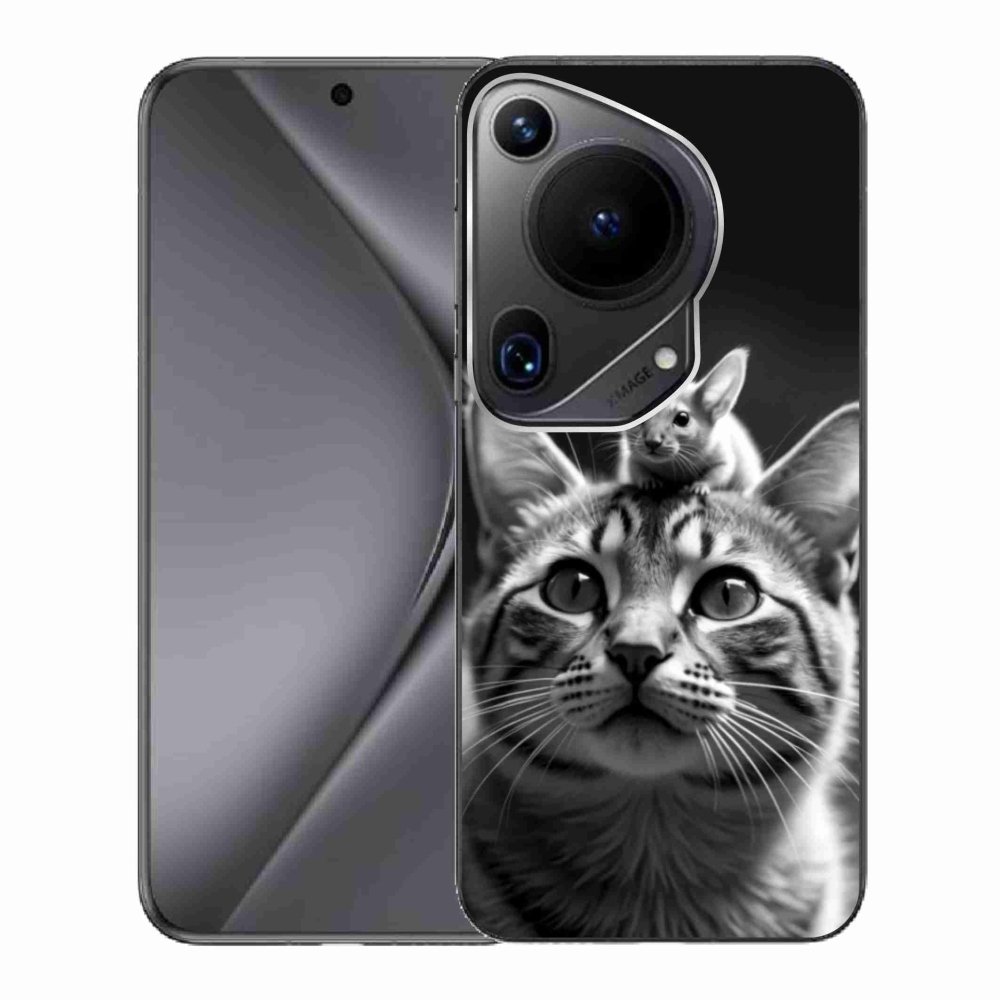 Gelový kryt mmCase na Huawei Pura 70 Ultra - zvířecí přátelství 2