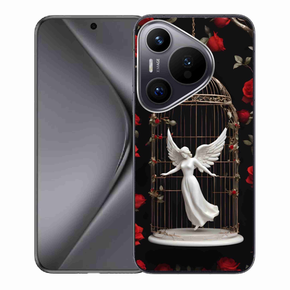 Gelový kryt mmCase na Huawei Pura 70 - uvězněný anděl