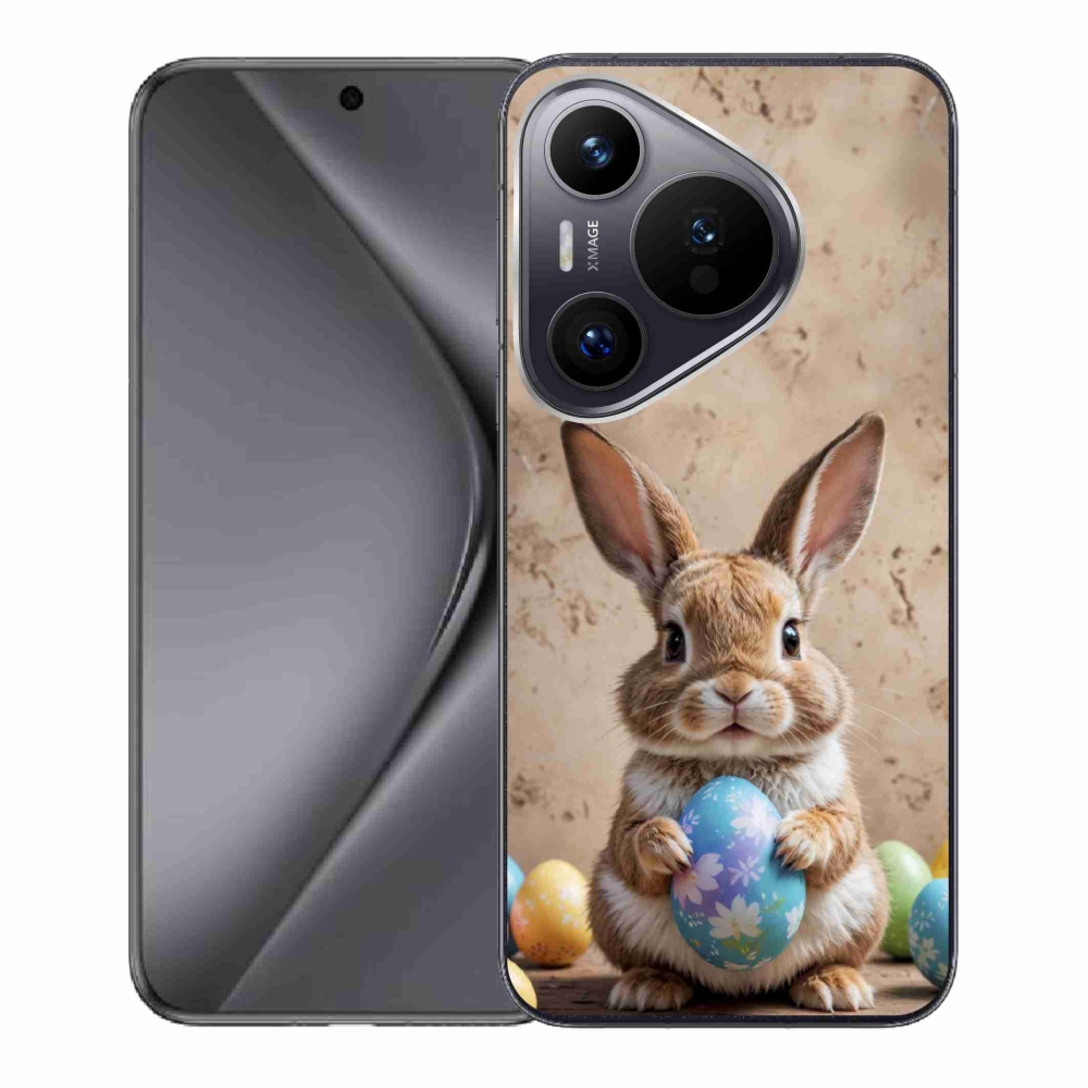 Gelový kryt mmCase na Huawei Pura 70 - velikonoční králíček