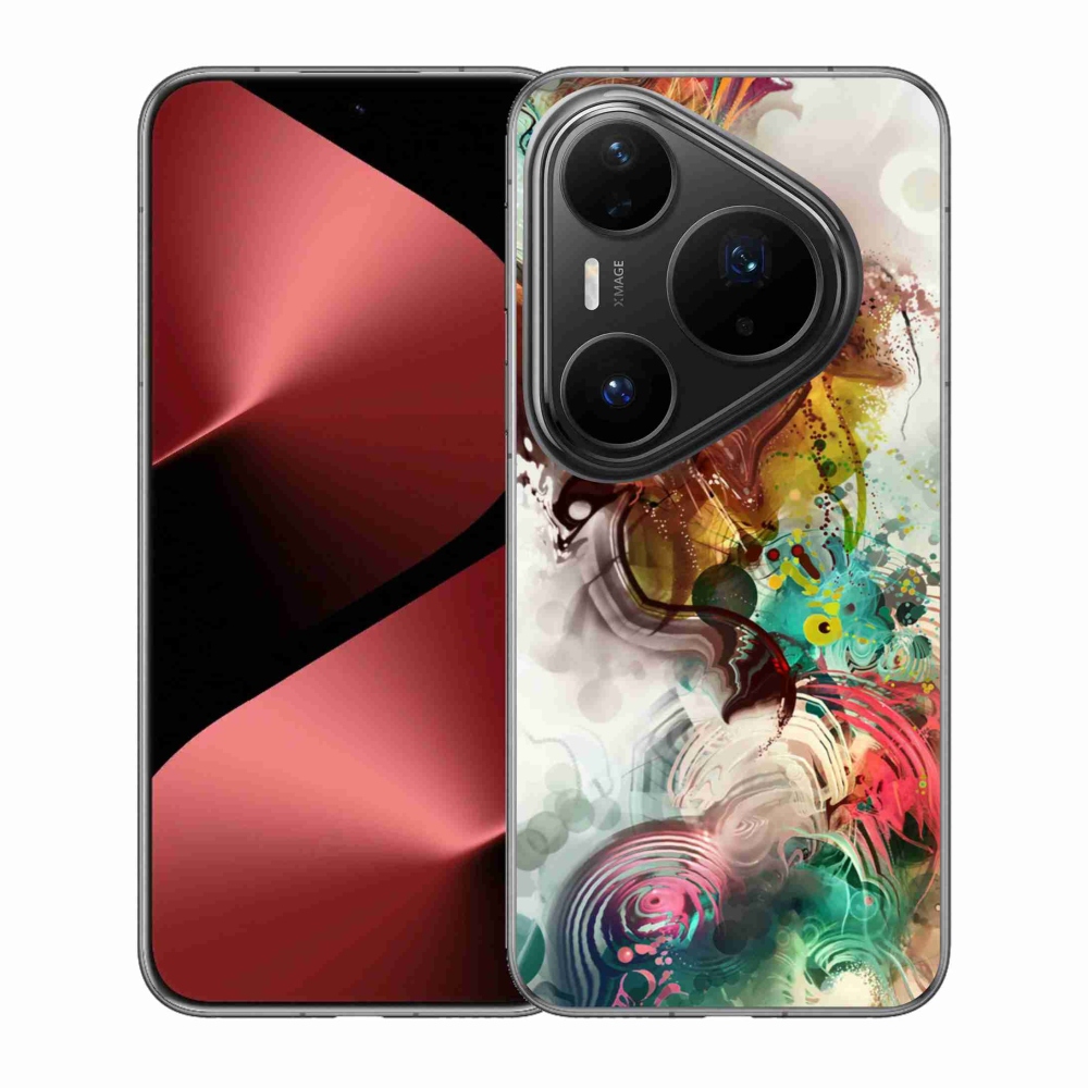 Gelový kryt mmCase na Huawei Pura 80 Pro - abstrakt 1