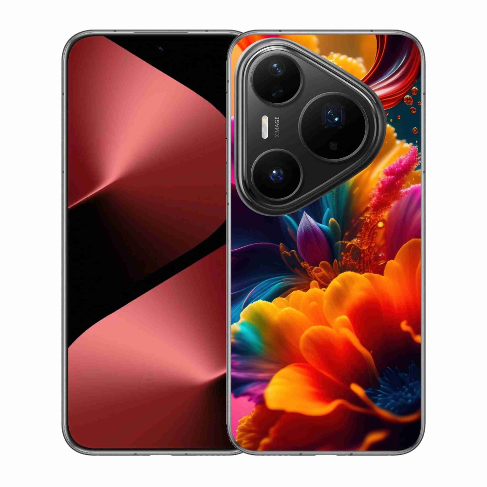 Gelový kryt mmCase na Huawei Pura 80 Pro - abstraktní motiv 2
