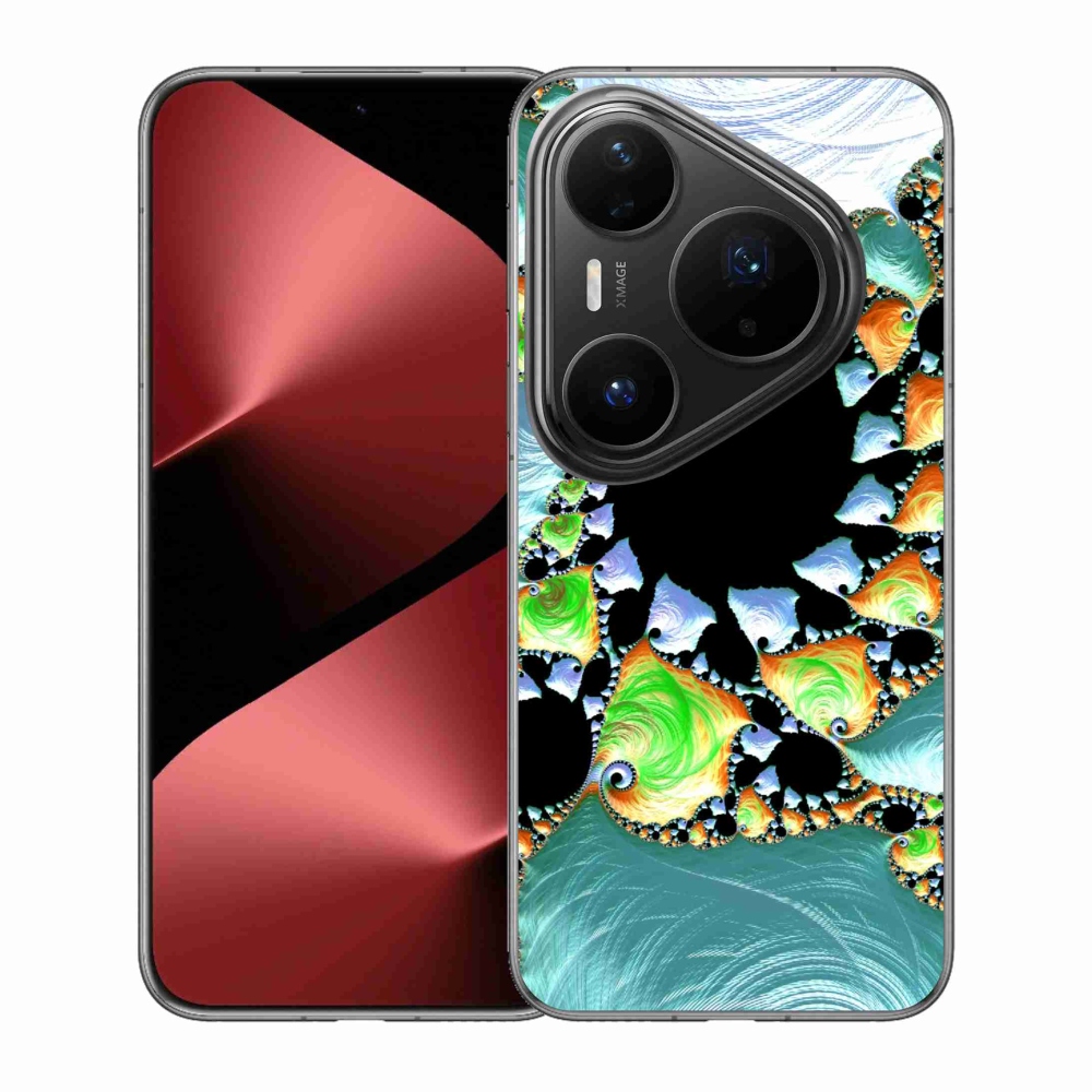 Gelový kryt mmCase na Huawei Pura 80 Pro - abstraktní motiv 21