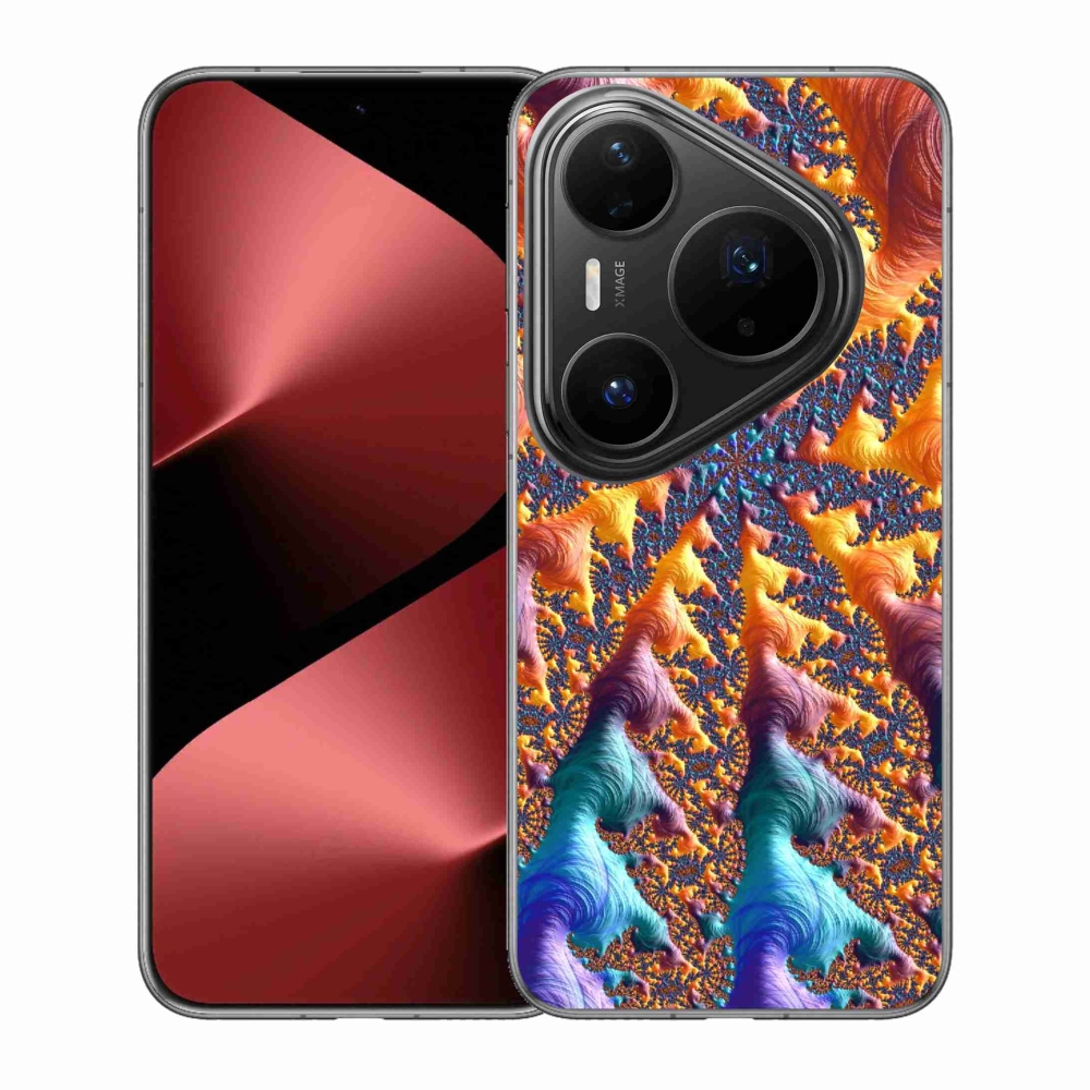 Gelový kryt mmCase na Huawei Pura 80 Pro - abstraktní motiv 23