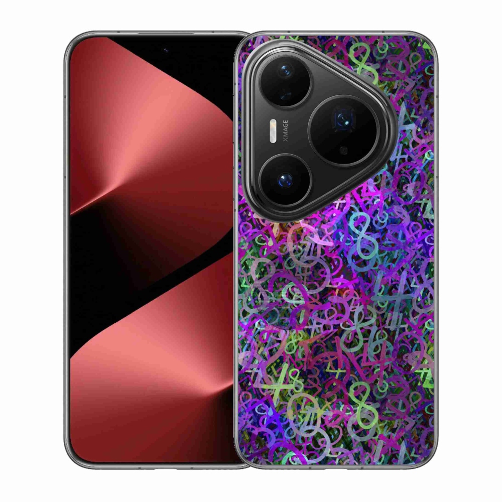 Gelový kryt mmCase na Huawei Pura 80 Pro - abstraktní motiv 25