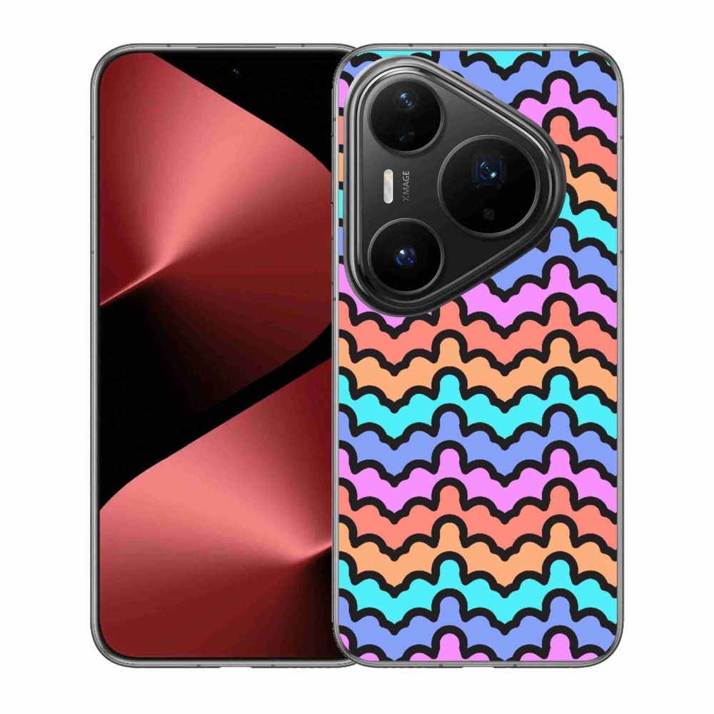 Gelový kryt mmCase na Huawei Pura 80 Pro - abstraktní motiv 30