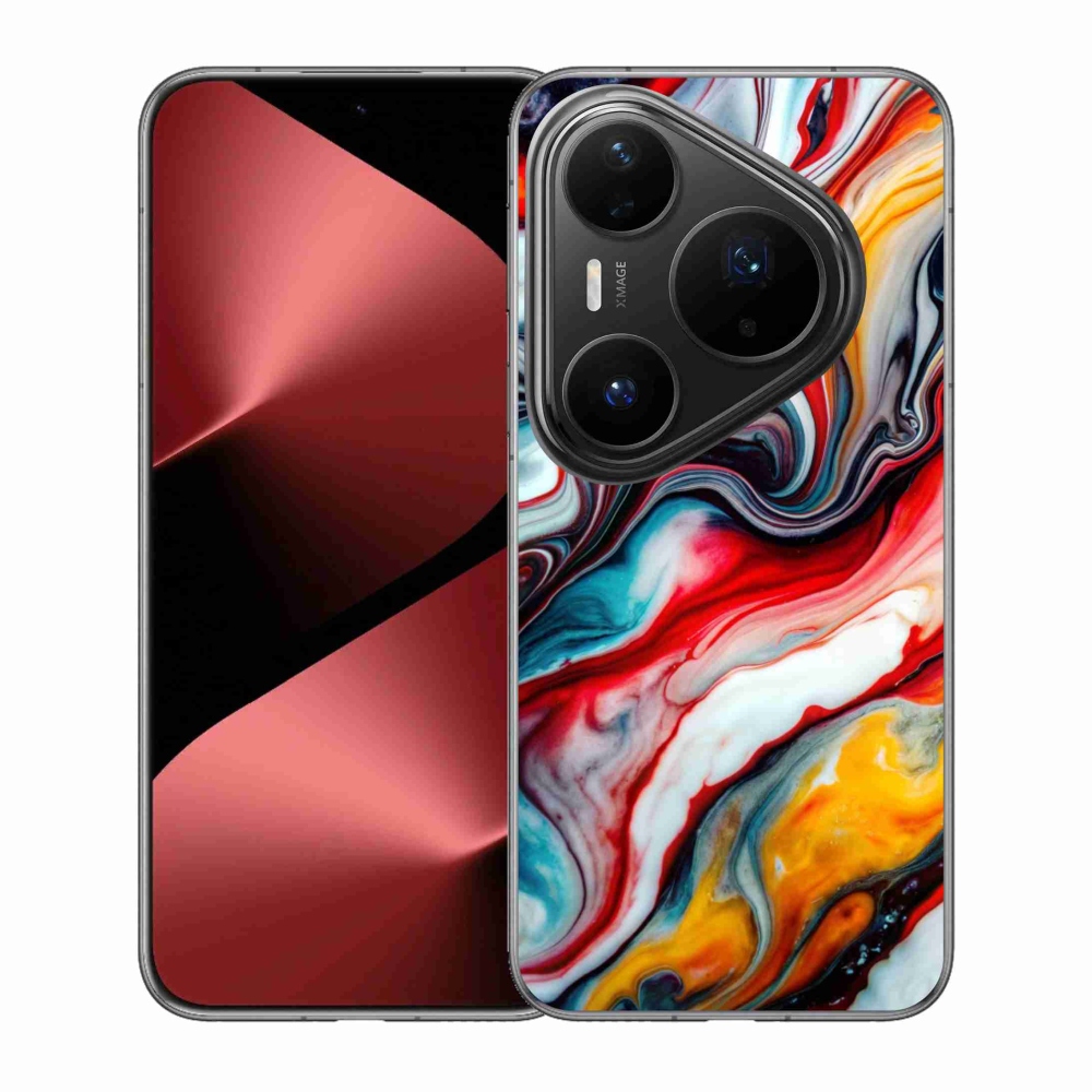 Gelový kryt mmCase na Huawei Pura 80 Pro - abstraktní motiv 35