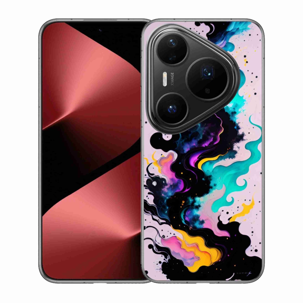 Gelový kryt mmCase na Huawei Pura 80 Pro - abstraktní motiv 4