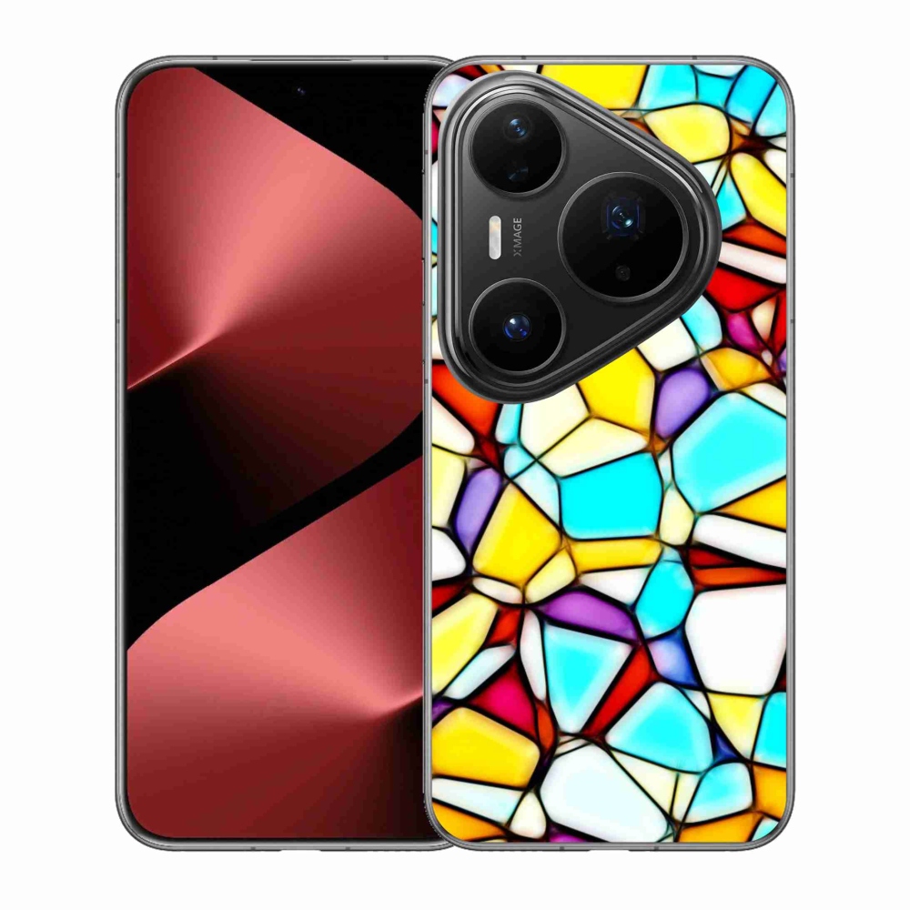 Gelový kryt mmCase na Huawei Pura 80 Pro - abstraktní motiv 40