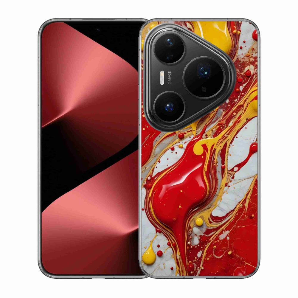 Gelový kryt mmCase na Huawei Pura 80 Pro - abstraktní motiv 42