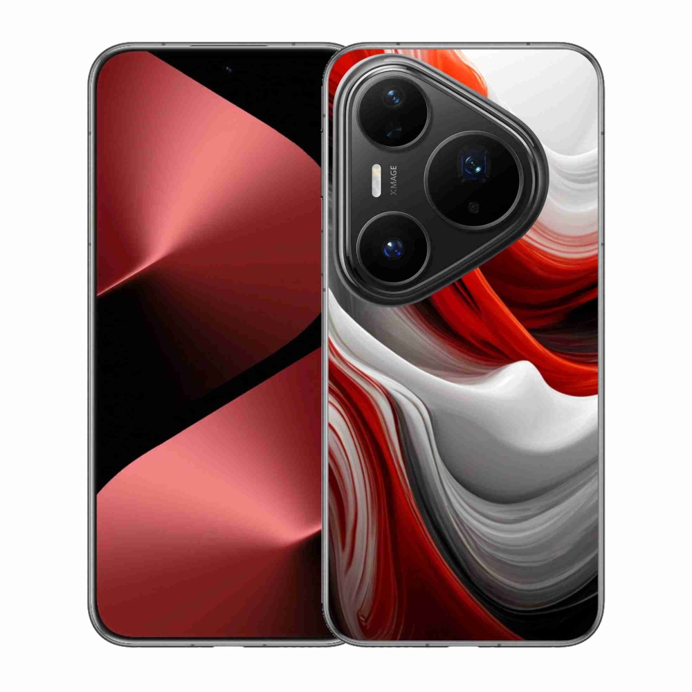 Gelový kryt mmCase na Huawei Pura 80 Pro - abstraktní motiv 47