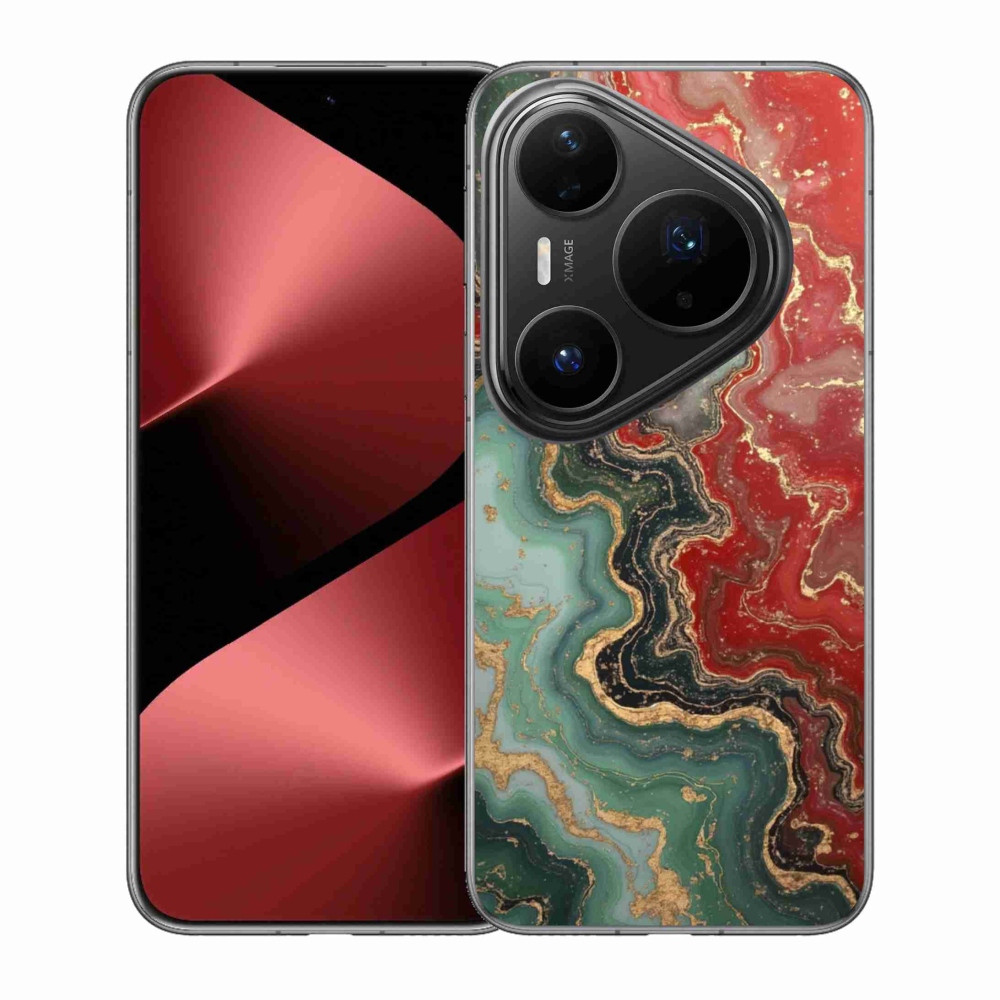 Gelový kryt mmCase na Huawei Pura 80 Pro - abstraktní motiv 55