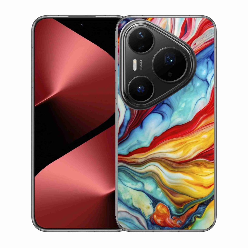Gelový kryt mmCase na Huawei Pura 80 Pro - abstraktní motiv 58