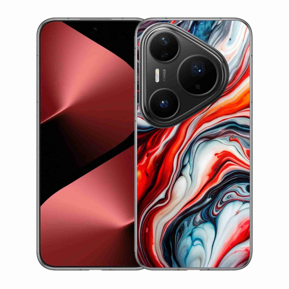 Gelový kryt mmCase na Huawei Pura 80 Pro - abstraktní motiv 63
