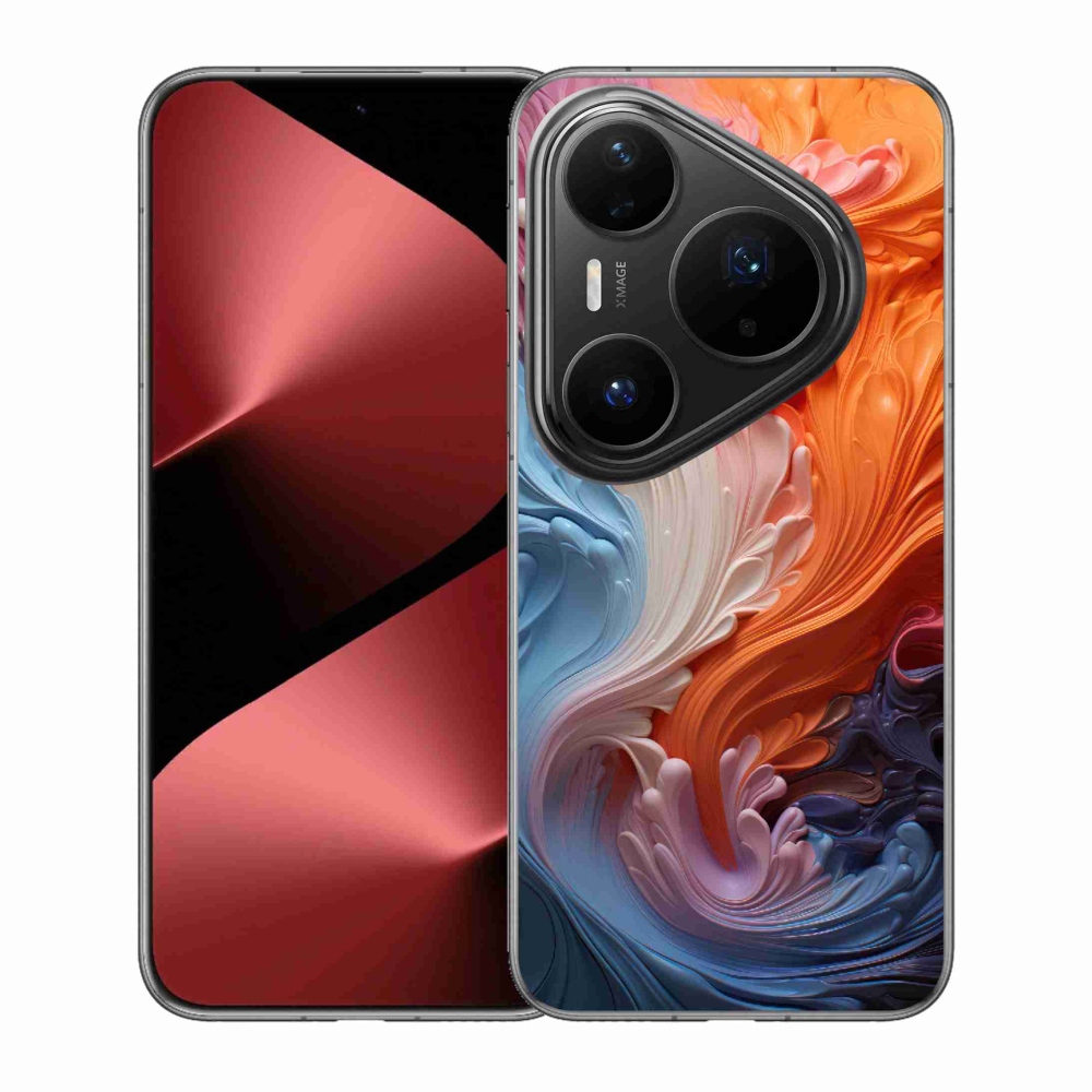 Gelový kryt mmCase na Huawei Pura 80 Pro - abstraktní motiv 8