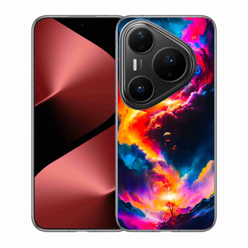 Gelový kryt mmCase na Huawei Pura 80 Pro - abstraktní motiv
