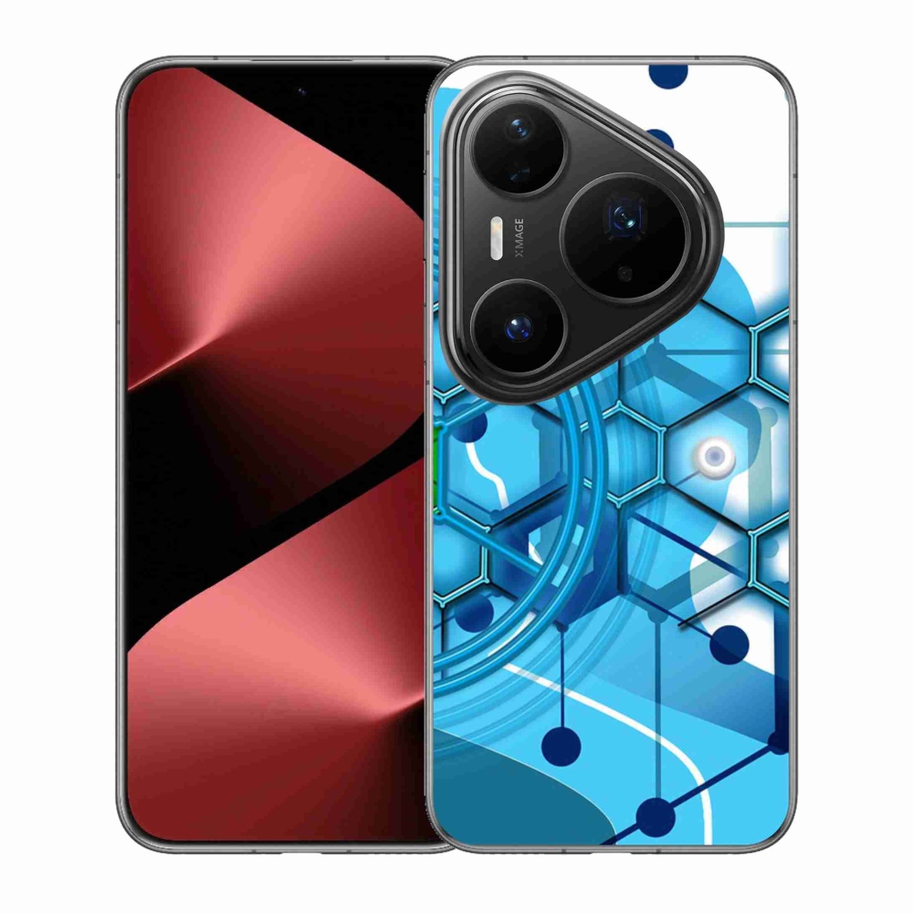 Gelový kryt mmCase na Huawei Pura 80 Pro - abstraktní vzor 2
