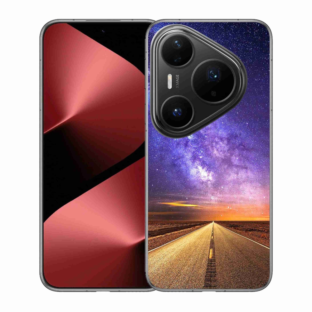 Gelový kryt mmCase na Huawei Pura 80 Pro - americká silnice
