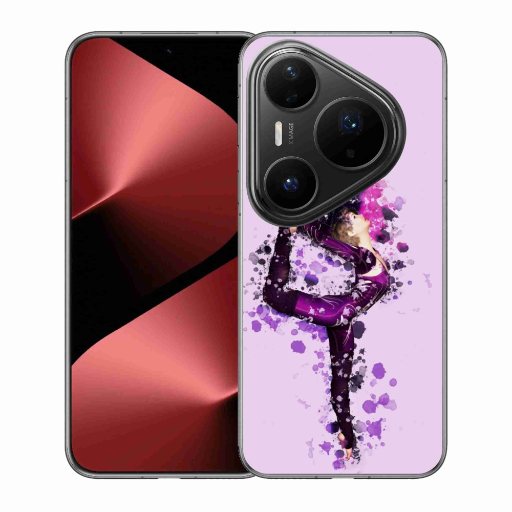 Gelový kryt mmCase na Huawei Pura 80 Pro - baletka
