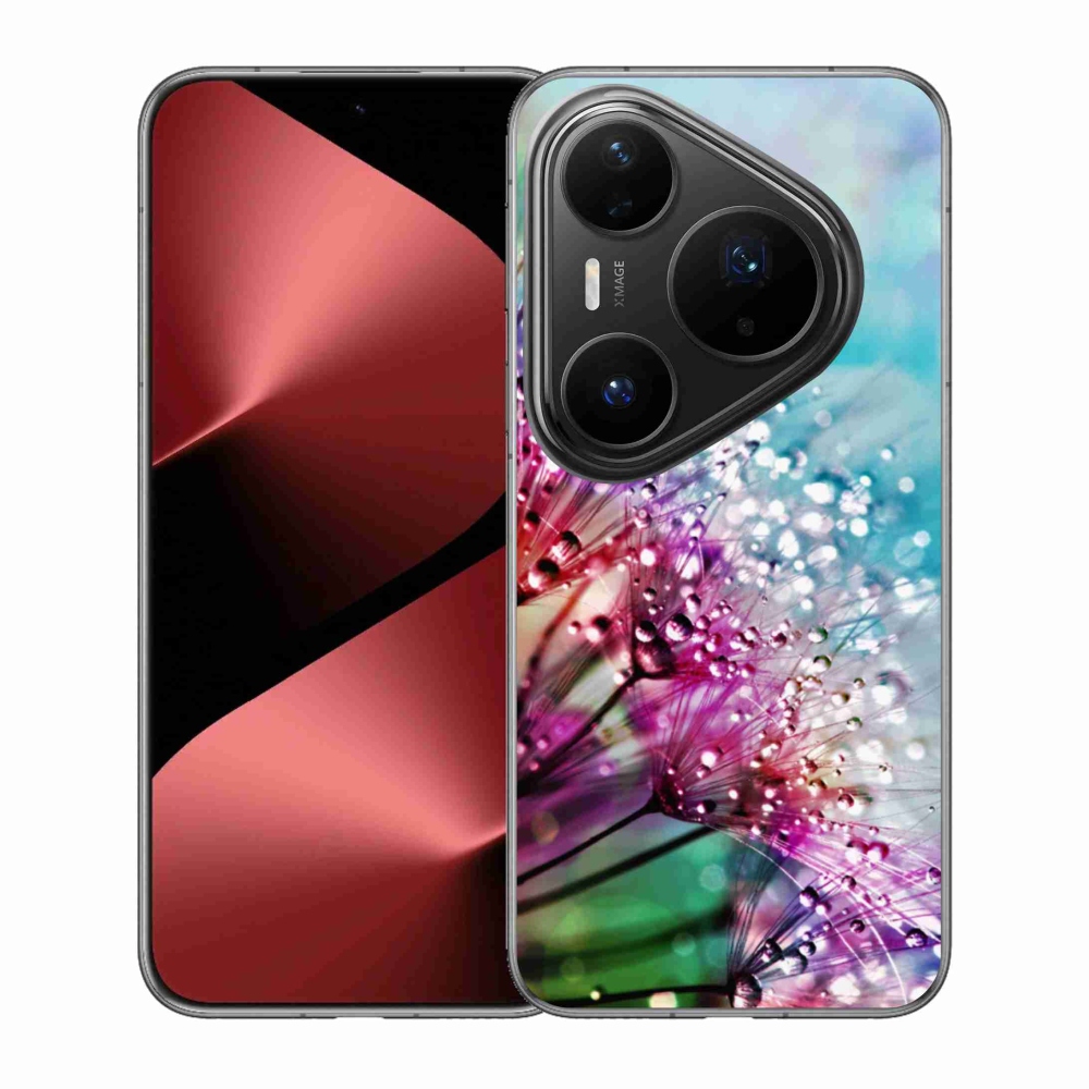 Gelový kryt mmCase na Huawei Pura 80 Pro - barevné květy