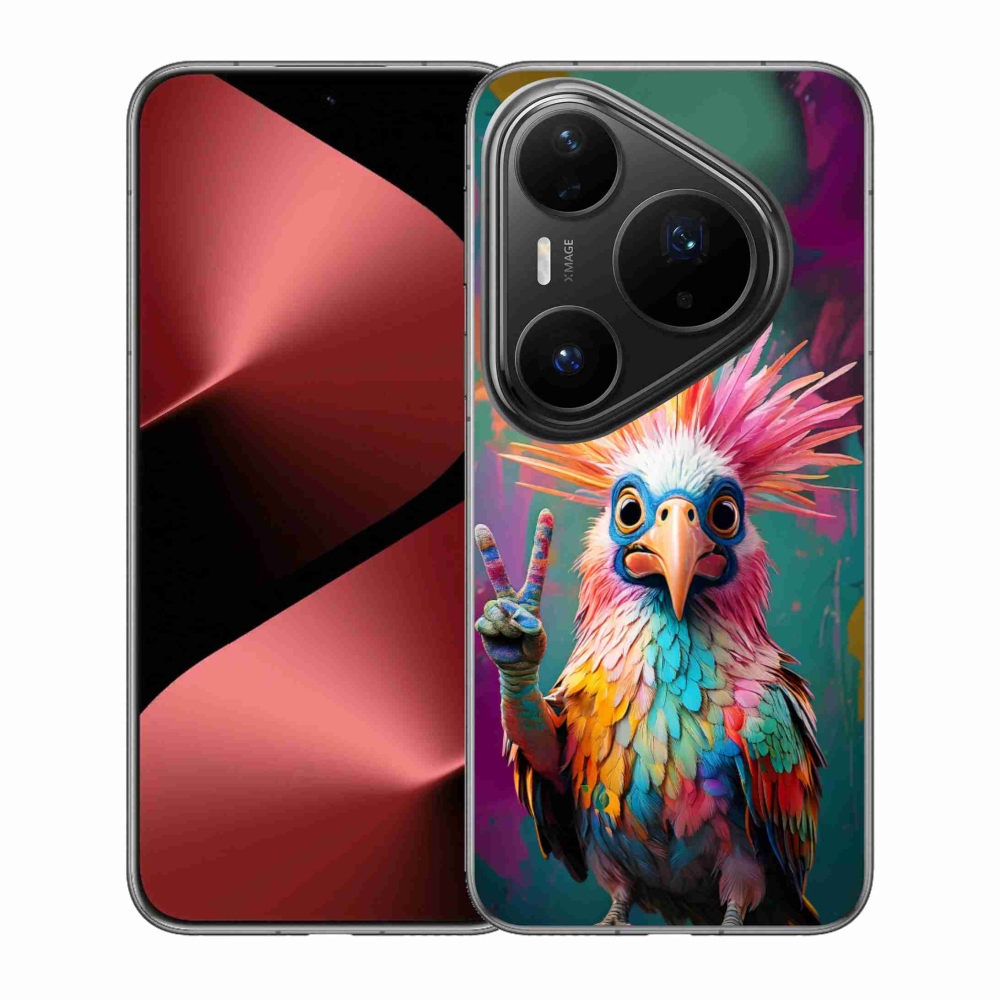 Gelový kryt mmCase na Huawei Pura 80 Pro - barevný rebel