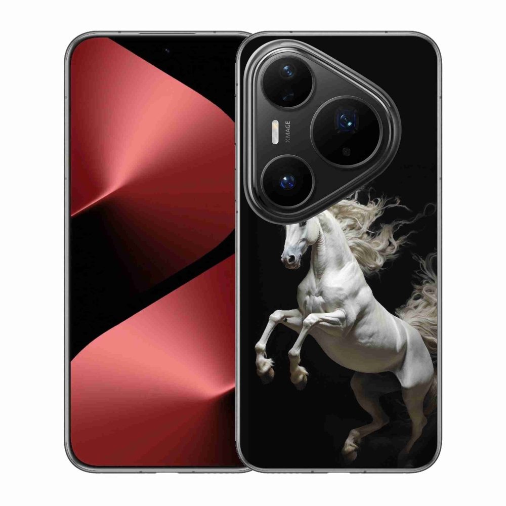Gelový kryt mmCase na Huawei Pura 80 Pro - bílý kůň 4