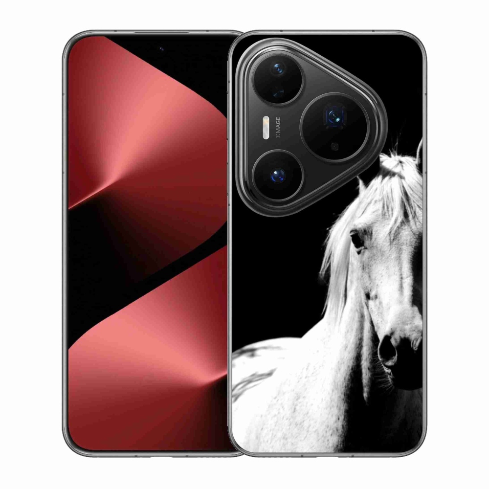 Gelový kryt mmCase na Huawei Pura 80 Pro - bílý kůň 5