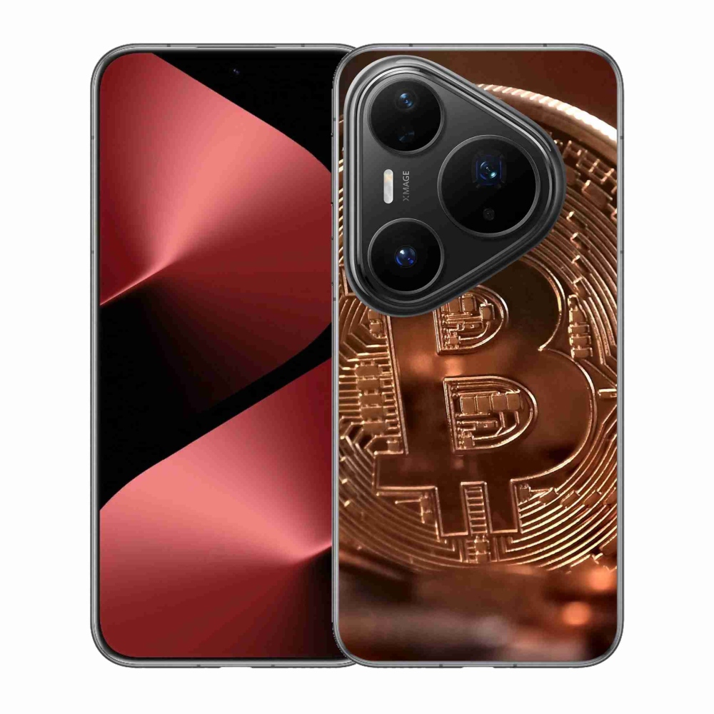 Gelový kryt mmCase na Huawei Pura 80 Pro - bitcoin