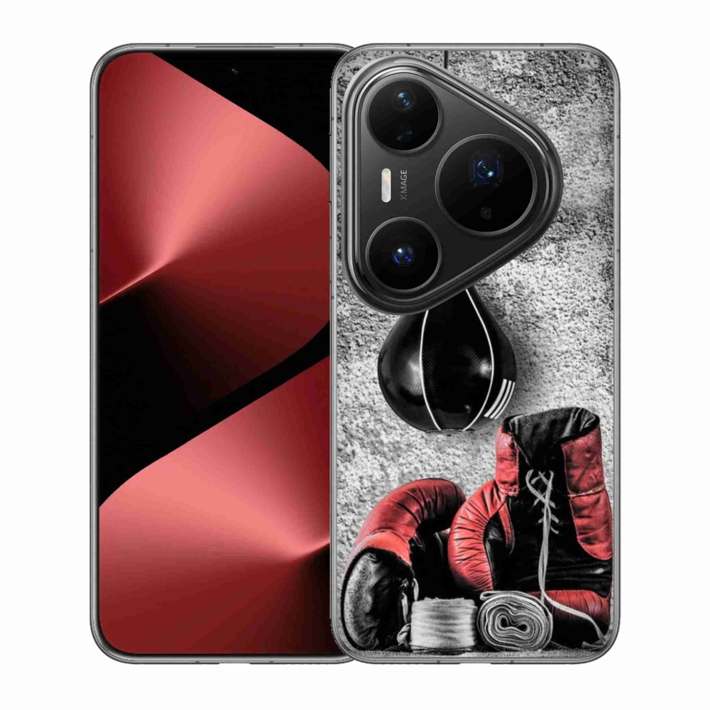 Gelový kryt mmCase na Huawei Pura 80 Pro - boxovací pytel a rukavice