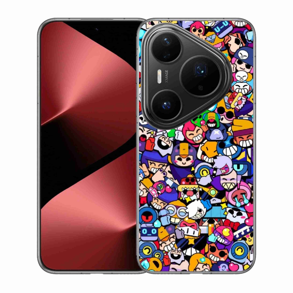 Gelový kryt mmCase na Huawei Pura 80 Pro - brawl stars 2