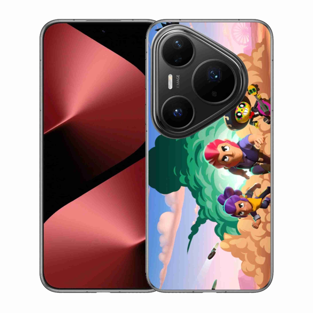 Gelový kryt mmCase na Huawei Pura 80 Pro - brawl stars