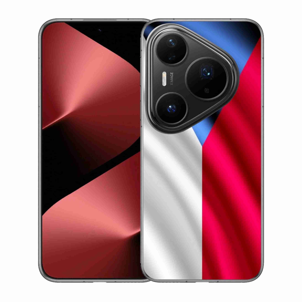 Gelový kryt mmCase na Huawei Pura 80 Pro - česká vlajka