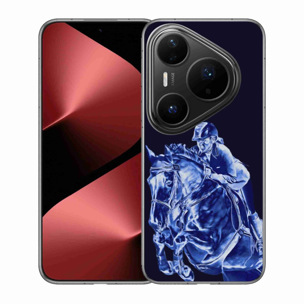 Gelový kryt mmCase na Huawei Pura 80 Pro - dostihový kůň