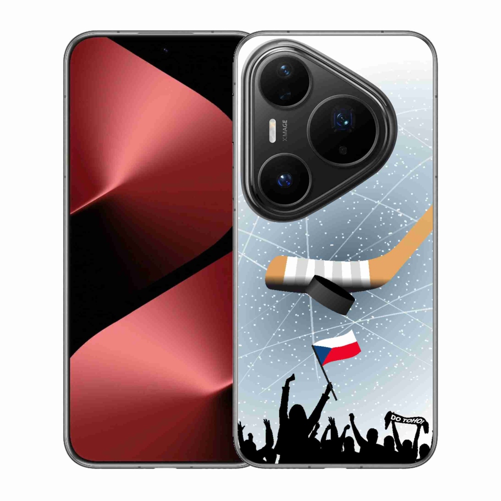 Gelový kryt mmCase na Huawei Pura 80 Pro - fanoušci hokeje