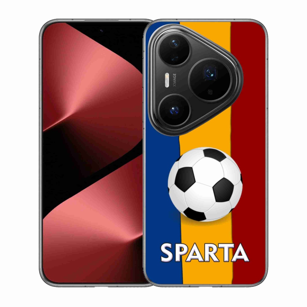 Gelový kryt mmCase na Huawei Pura 80 Pro - fotbal 1