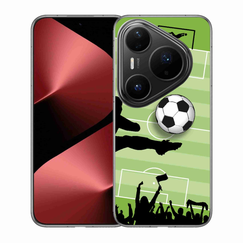 Gelový kryt mmCase na Huawei Pura 80 Pro - fotbal 3