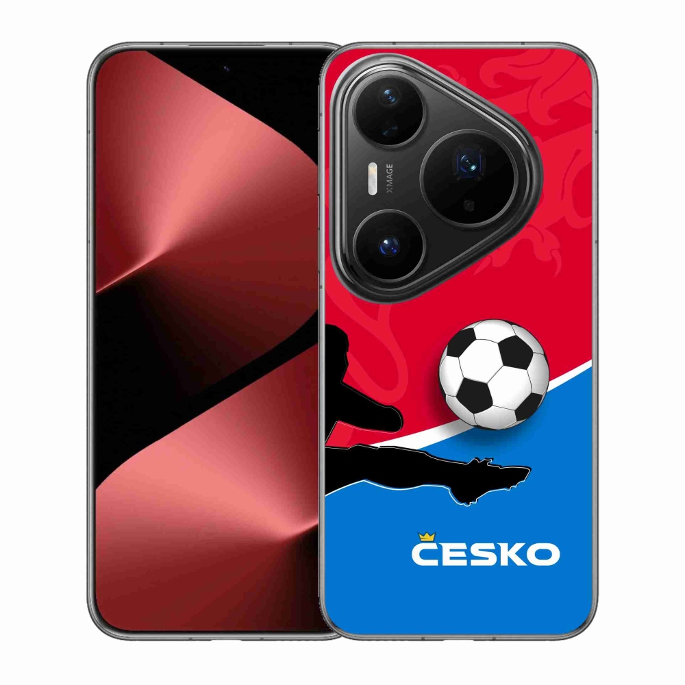 Gelový kryt mmCase na Huawei Pura 80 Pro - fotbal Česko 2