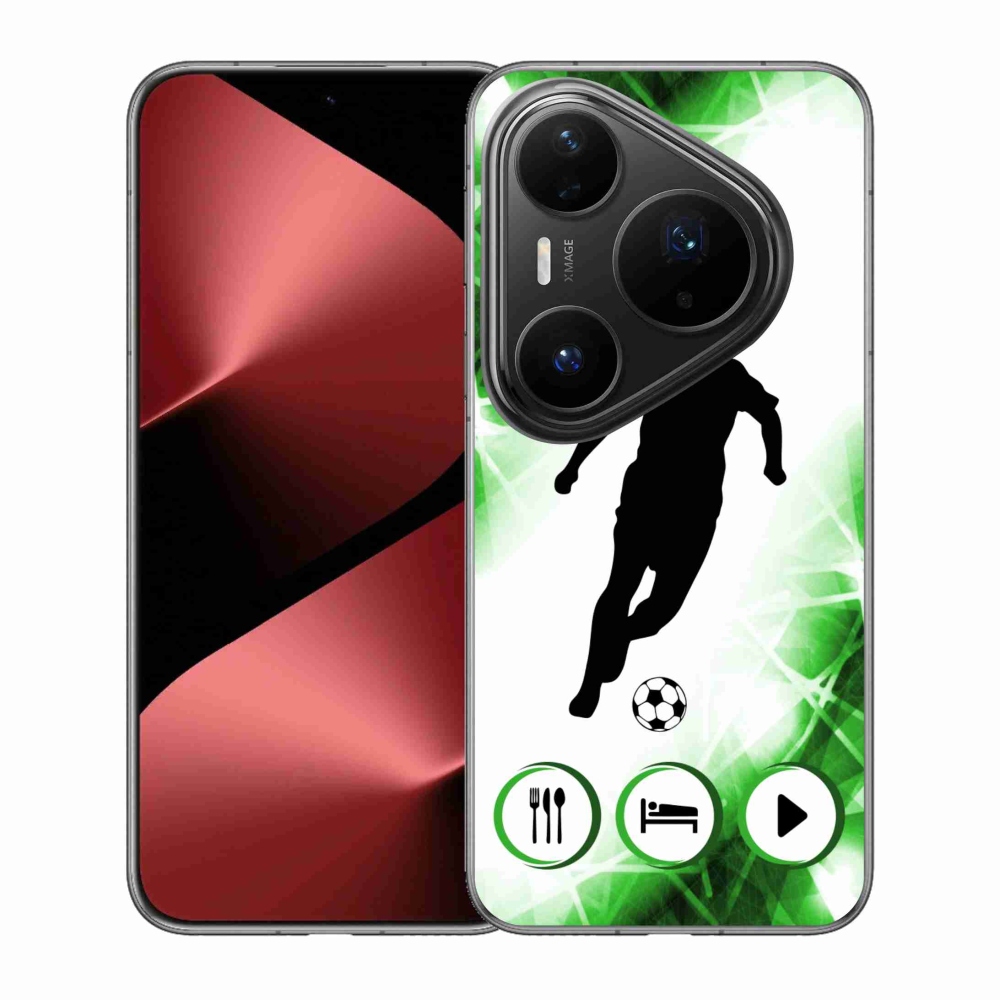 Gelový kryt mmCase na Huawei Pura 80 Pro - fotbalista