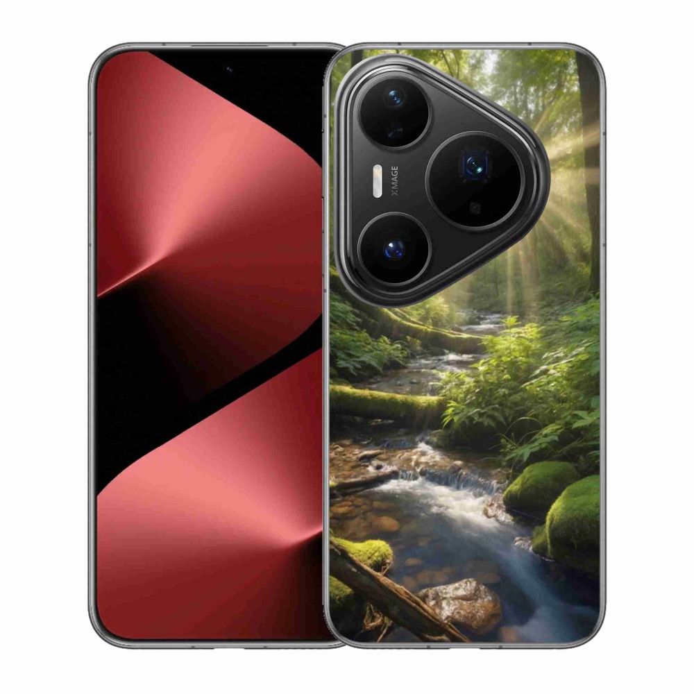Gelový kryt mmCase na Huawei Pura 80 Pro - hlubina lesa