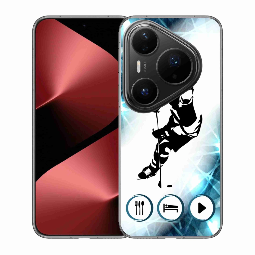 Gelový kryt mmCase na Huawei Pura 80 Pro - hokej 1