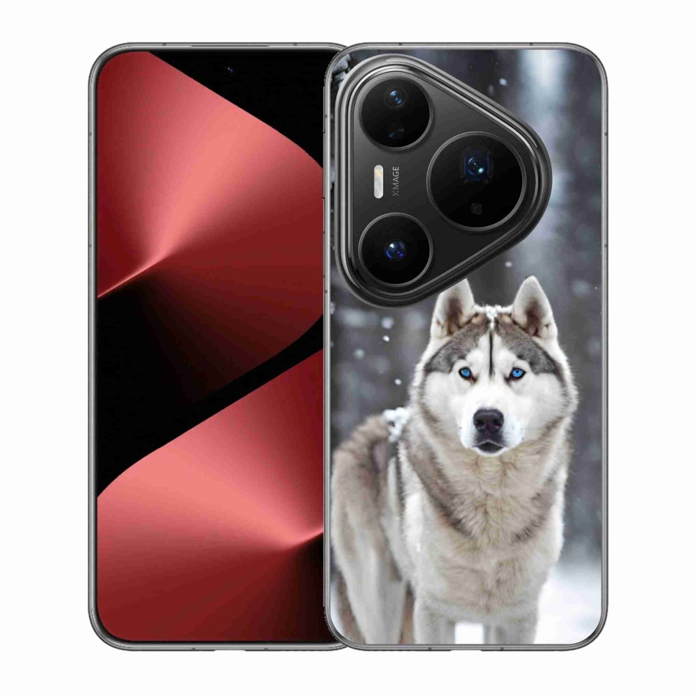 Gelový kryt mmCase na Huawei Pura 80 Pro - husky 2