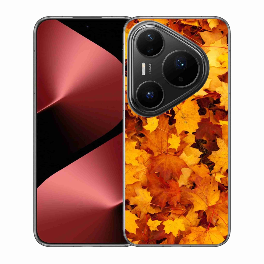 Gelový kryt mmCase na Huawei Pura 80 Pro - javorové listy